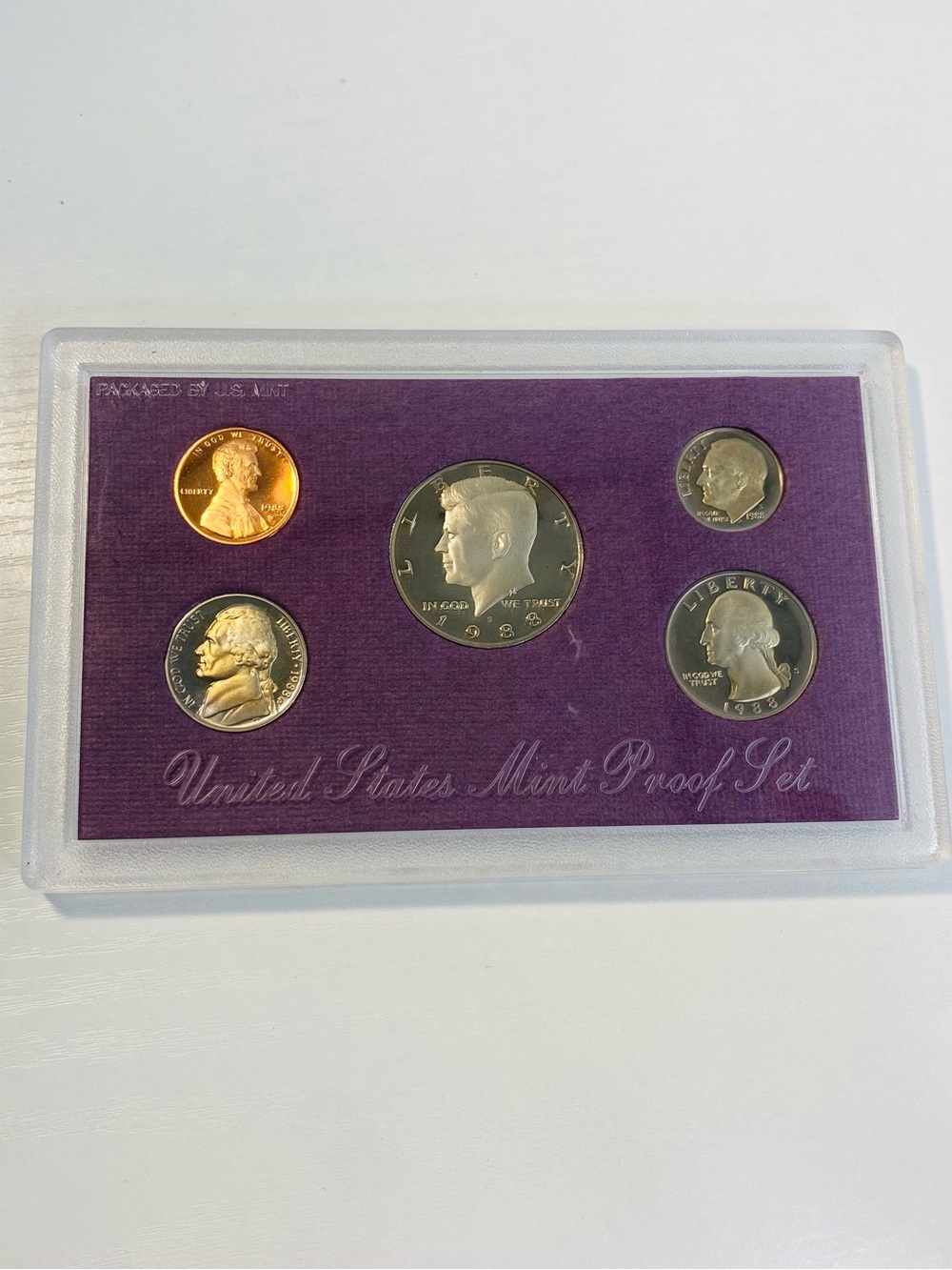 1988 S United States Mint Proof Set